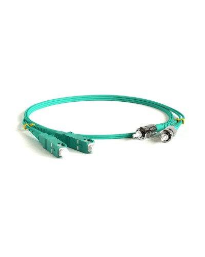 FC-D2-503-SC/PR-ST/PR-H-5M-LSZH-AQ. Патч-корд волоконно-оптический многомодовый. Hyperline в Вологде