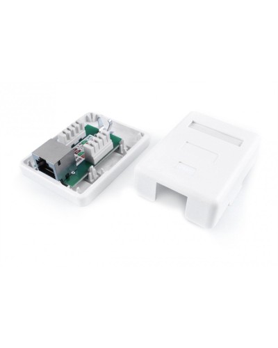 SB1-1-8P8C-C6-SH-WH. Розетка RJ-45. Hyperline в Вологде