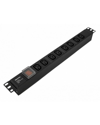 SHE19-8IEC-S-IEC. Блок розеток 19. Hyperline в Вологде