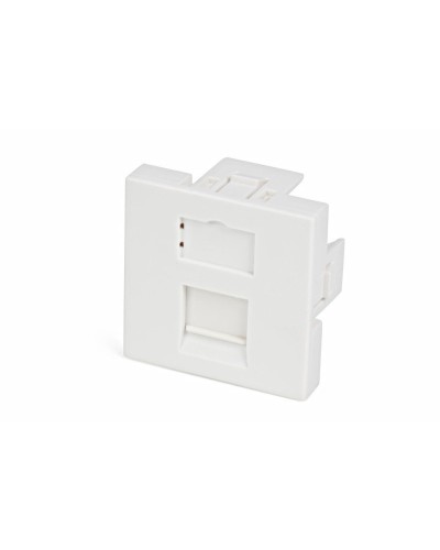 SIP2-1K-M45-45. Вставка 45х45 для 1 модуля формата Keystone Jack, со шторкой. Hyperline в Вологде