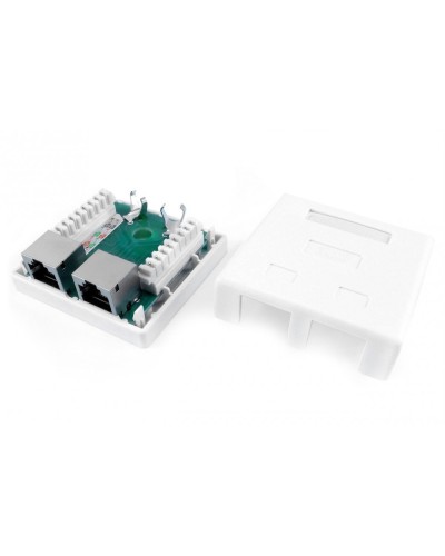 SB1-2-8P8C-C6-SH-WH. Розетка RJ-45. Hyperline в Вологде