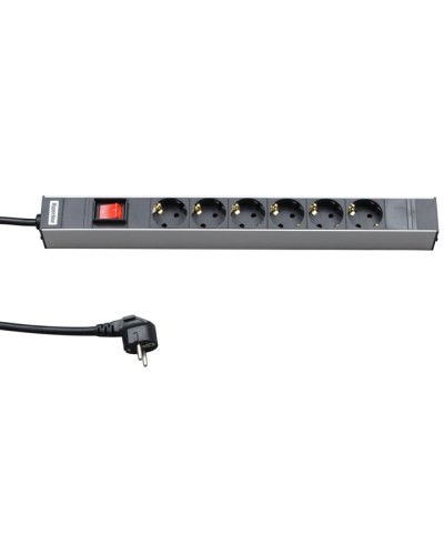 SHE19-6SH-S-2.5EU. Блок розеток 19. Hyperline в Вологде