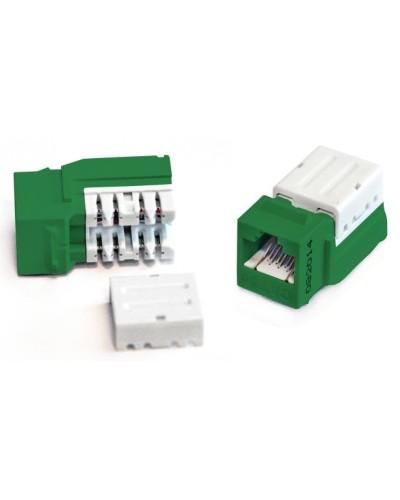 KJNE-8P8C-C5e-90-GN. Вставка Keystone Jack RJ-45. Hyperline в Вологде