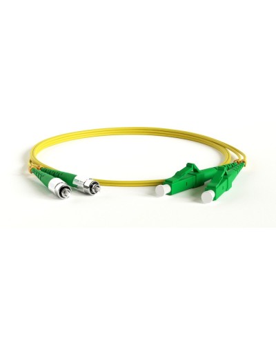 FC-D2-9-FC/AR-LC/AR-H-1M-LSZH-YL. Патч-корд волоконно-оптический FC-LC. Hyperline в Вологде