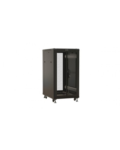 TTBR-2766-DD-RAL9004. Шкаф телекоммуникационный 19 напольный 27U. Hyperline в Вологде