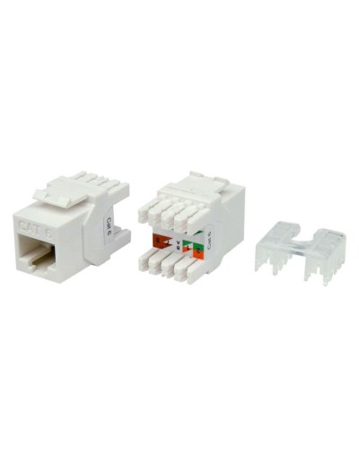 KJ8-8P8C-C6-180-WH. Вставка Keystone Jack RJ-45. Hyperline в Вологде
