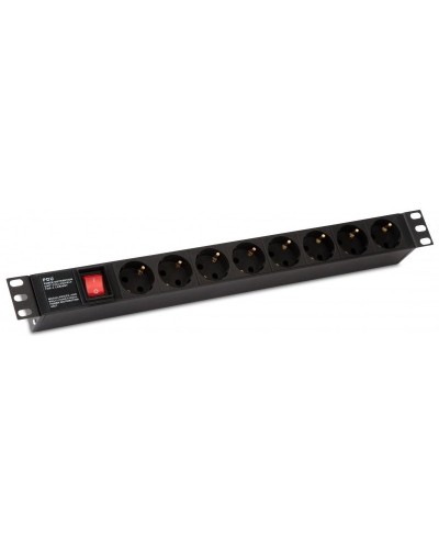 SHE19-8SH-S-IEC. Блок розеток 19. Hyperline в Вологде