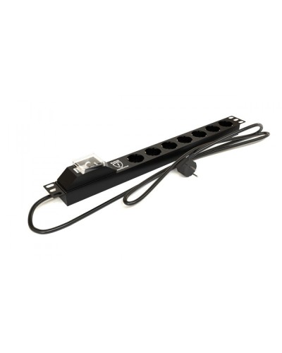 SHE19-7SH-BF-2.5EU. Блок розеток 19. Hyperline в Вологде