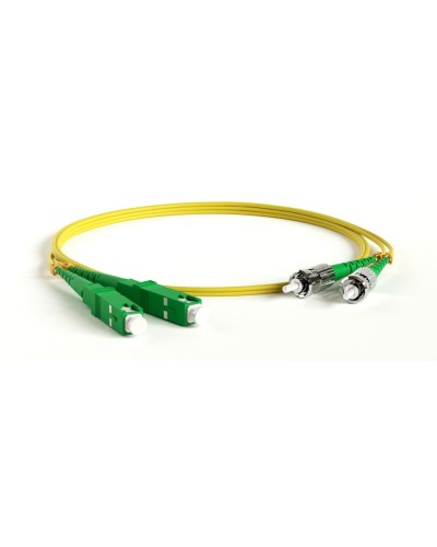 FC-D2-9-SC/AR-ST/AR-H-1M-LSZH-YL. Патч-корд волоконно-оптический ST-SC. Hyperline в Вологде