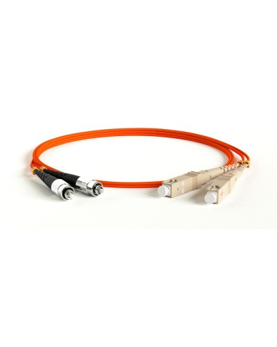 FC-D2-50-FC/PR-SC/PR-H-1M-LSZH-OR. Патч-корд волоконно-оптический SC-FC. Hyperline в Вологде