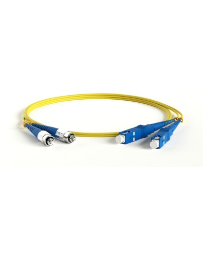 FC-D2-9-FC/UR-SC/UR-H-2M-LSZH-YL. Патч-корд волоконно-оптический SC-FC. Hyperline в Вологде