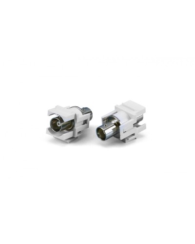 KJ1-BNC-D-WH. Вставка Keystone Jack RJ-45. Hyperline в Вологде