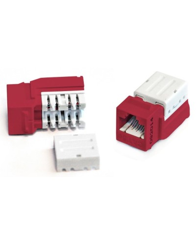 KJNE-8P8C-C5e-90-RD. Вставка Keystone Jack RJ-45. Hyperline в Вологде