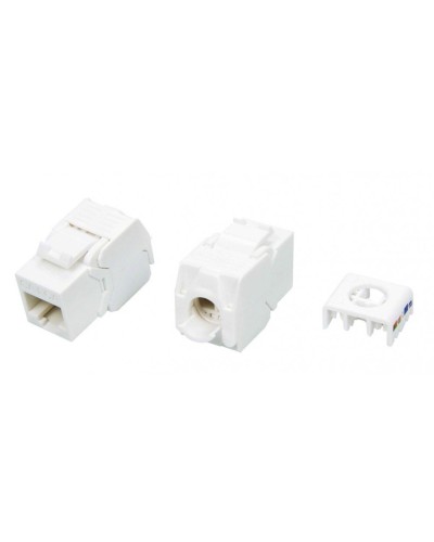 KJ8-8P8C-C6A-180-TLS-WH. Вставка Keystone Jack RJ-45. Hyperline в Вологде