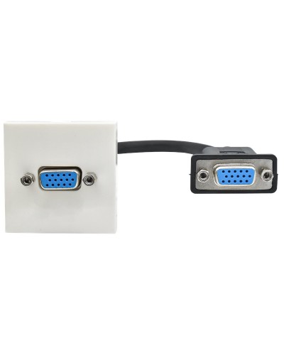 Розетка VGA M/M PRIMER РКМ-10-20-П белый IEK(PR-KK40D-RV-0-1-K01). Розетка. IEK в Вологде