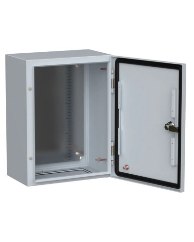 ЩМП-40.30.20 УХЛ1 IP66 400x300x200 TITAN 5 (TI5-10-N-040-030-020-66). Шкаф металлический с монтажной платой. IEK в Вологде