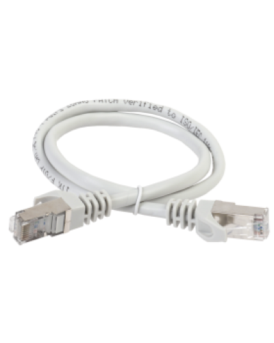 GENERICA Патч-корд кат. 5Е FTP 10м серый (PC01-C5EF-10M-G). Патч-корд медный. IEK в Вологде