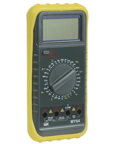 Мультиметр цифровой Professional MY64 (TMD-5S-064). Мультиметр цифровой. IEK в Вологде