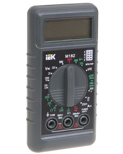 Мультиметр цифровой Compact M182 (TMD-1S-182). Мультиметр цифровой. IEK в Вологде