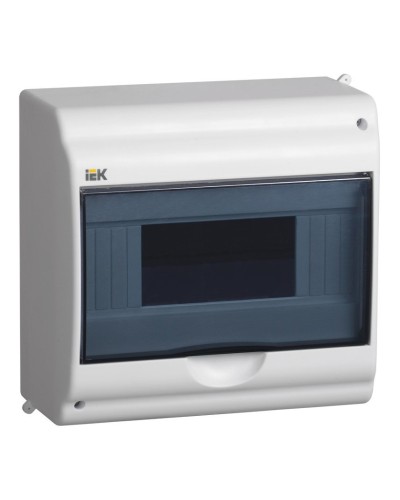 Корпус пластиковый КМПн 2/9-1 IP31 белый KREPTA 3 (MKP42-N-09-31-01). Щиток модульный с прозрачной дверцей, настенный. IEK в Вологде