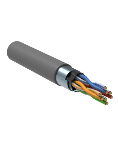 GENERICA F/UTP кат.5E 24AWG 4 пары PVC серый (BC1-C5E04-311-305-R-G). Кабель «витая пара» (LAN) для структурированных систем связи. IEK в Вологде