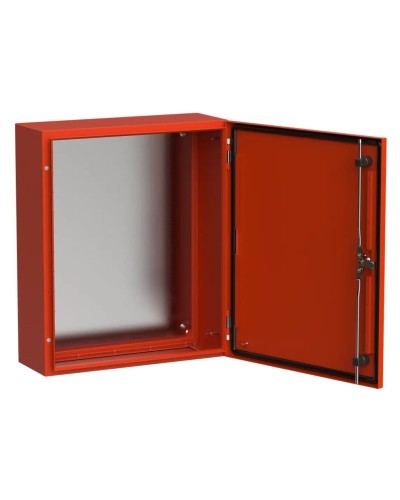 ЩМП-60.50.20 УХЛ1 IP66 RAL3020 TITAN 5 (TI5-13-N-060-050-020-66). Корпус металлический с монтажной платой. IEK в Вологде
