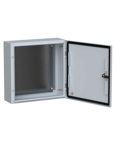 ЩМП-40.40.15 УХЛ1 IP66 400х400х150 TITAN 5 (TI5-10-N-040-040-015-66). Шкаф металлический с монтажной платой. IEK в Вологде