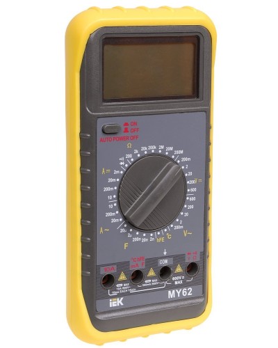 Мультиметр цифровой Professional MY62 (TMD-5S-062). Мультиметр цифровой. IEK в Вологде