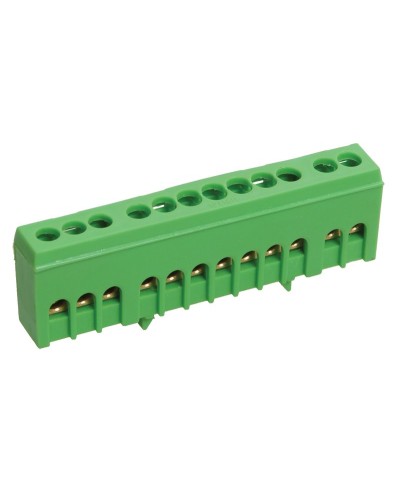Шина PE земля ШНИ-6х9-10-К-З (YNN10-69-10KD-K06). Шина в корпусном изоляторе на DIN-рейку. IEK в Вологде