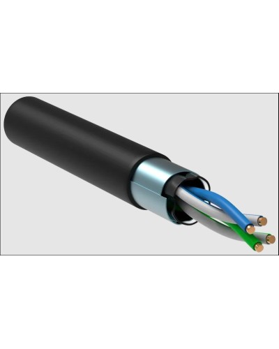 GENERICA U/UTP 5E 24AWG 2PR LDPE черный (BC3-C5E02-139-305-R-G). Кабель «витая пара» (LAN) для структурированных систем связи. IEK в Вологде
