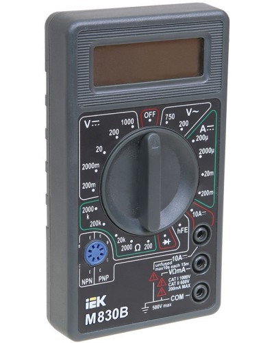 Мультиметр цифровой Universal M830B (TMD-2B-830). Мультиметр цифровой. IEK в Вологде