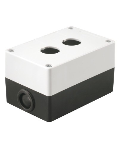 Корпус КП102 для кнопок 2 места белый (BKP10-2-K01). Корпус для кнопочных постов. IEK в Вологде