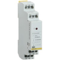 Реле промежуточное модульное OIR 3 контакта 16А 12В AC/DC (OIR-316-ACDC12V). Реле промежуточное модульное. IEK
