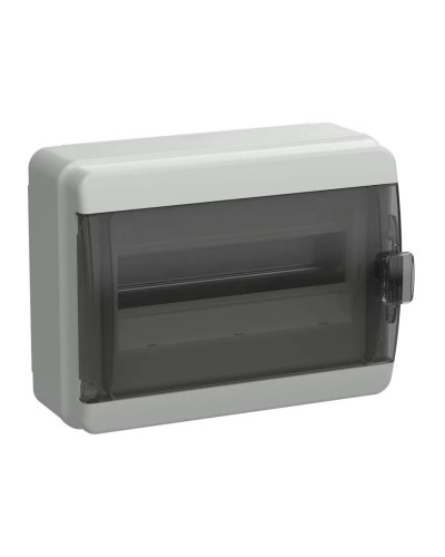 Корпус пластиковый КМПн-12 IP65 TEKFOR (TF5-KP72-N-12-65-K03-K02). Корпус модульный пластиковый черная прозрачная дверь. IEK в Вологде