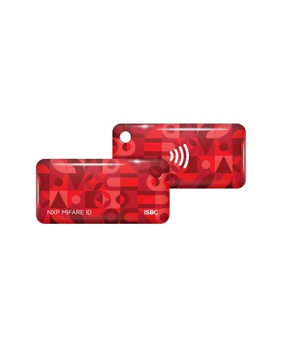 ISBC Mifare ID Standard (красный). Брелок. ISBC в Вологде