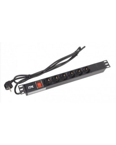 PH12-6D1-P. Блок розеток 19”. ITK в Вологде