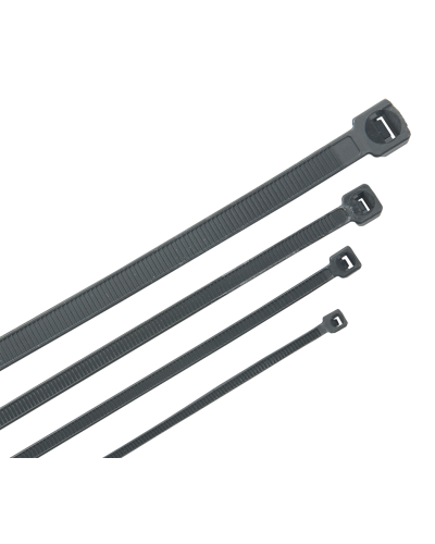 HKB-W48-L200 (100 шт). Хомут кабельный ХКн 4,8х200мм нейлон черный. ITK в Вологде