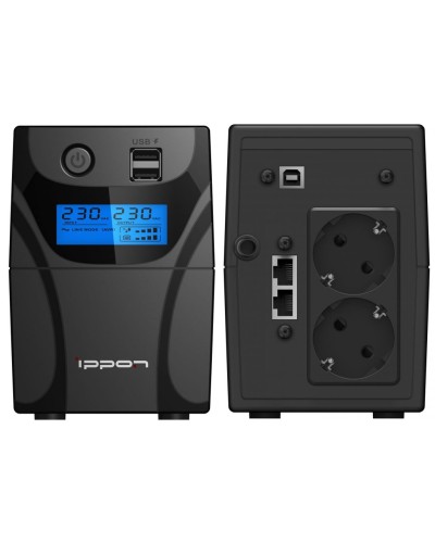 Ippon Back Power Pro II 850 Euro (1005575). Источник бесперебойного питания. Ippon в Вологде