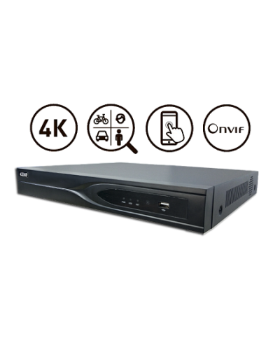 KN-PRO16/2-4K. Видеорегистратор IP 16-канальный. KENO в Вологде