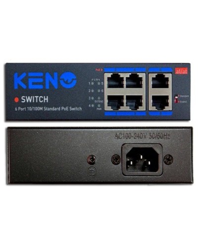 KN-SW402POE+. Коммутатор с питанием по PoE. KENO в Вологде