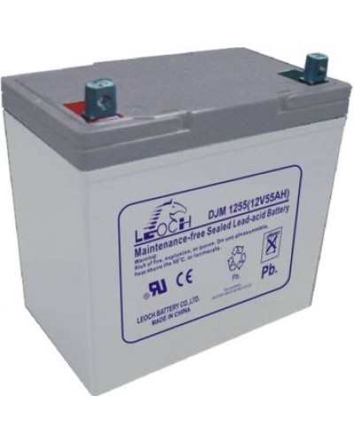 LEOCH DJM 1255. Аккумулятор герметичный свинцово-кислотный. LEOCH в Вологде