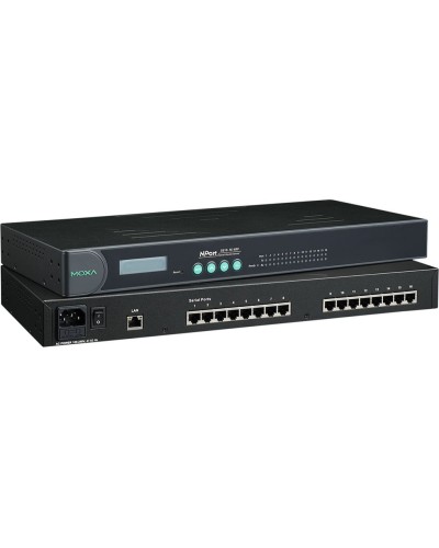 NPort 5650-16. 16-портовый преобразователь. MOXA в Вологде