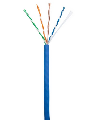 U/UTP 4pair, Cat5e, In, PVC (CCA-UU004-5E-PVC-BL). Кабель «витая пара» (LAN) для структурированных систем связи. NETLAN в Вологде