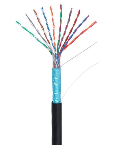 F/UTP 10pair, Cat5, Out, PE (EC-UF010-5-PE-BK-3). Кабель «витая пара» (LAN) для структурированных систем связи. NETLAN в Вологде