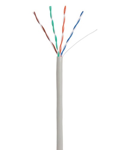 U/UTP 4pair, Cat5e, In, PVC (EC-UU004-5E-PVC-GY). Кабель «витая пара» (LAN) для структурированных систем связи. NETLAN в Вологде