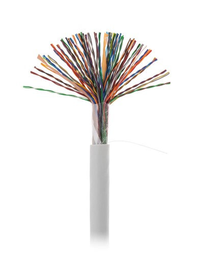 U/UTP 50pair, Cat5, In, PVC (EC-UU050-5-PVC-GY-3). Кабель «витая пара» (LAN) для структурированных систем связи. NETLAN в Вологде