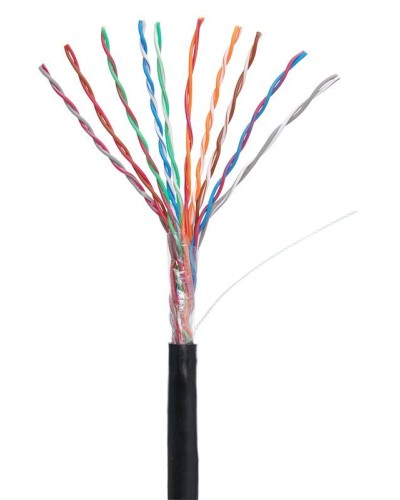 U/UTP 10pair, Cat5, Out, PE (EC-UU010-5-PE-BK-3). Кабель «витая пара» (LAN) для структурированных систем связи. NETLAN в Вологде