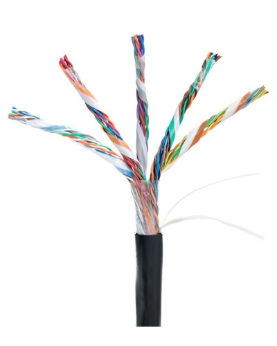 U/UTP 25pair, Cat5, Out, PE (EC-UU025-5-PE-BK-3). Кабель «витая пара» (LAN) для структурированных систем связи. NETLAN в Вологде