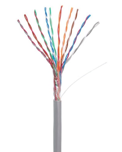 U/UTP 10pair, Cat5, In, PVC (EC-UU010-5-PVC-GY-3). Кабель «витая пара» (LAN) для структурированных систем связи. NETLAN в Вологде