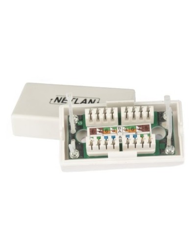 EC-UCB-IDC-UD2-WT-10 (10 шт). Проходной соединитель. NETLAN в Вологде